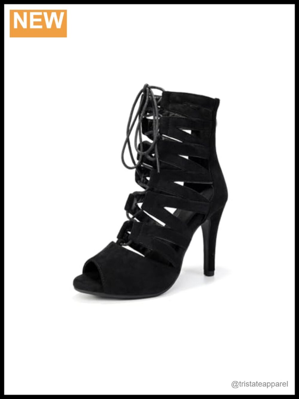 Women's Ballroom Dance Boots Lace Up Ankle Booties Latin Salsa Heels 3.75
